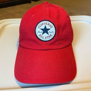 Red Converse All Star Hat
